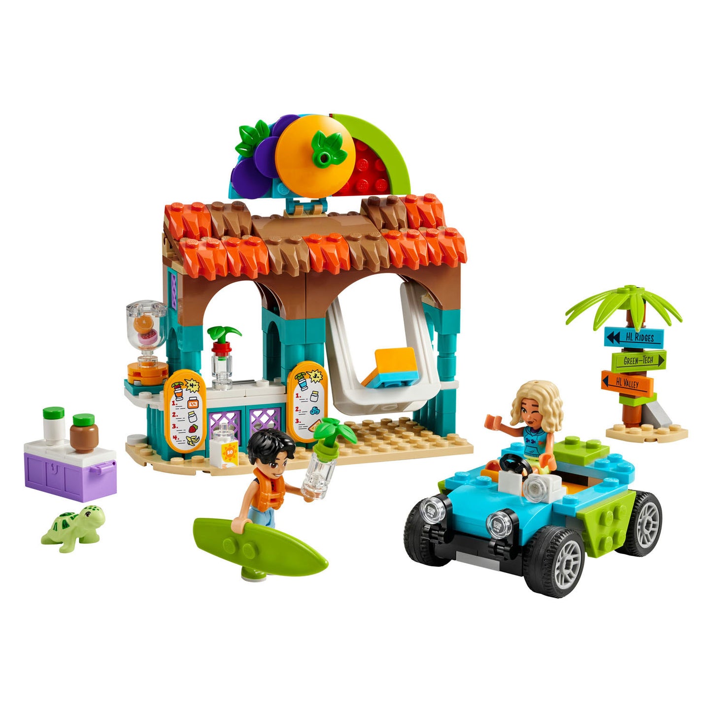 Lego friends - strand smoothiekraam constructiespeelgoed (42625)