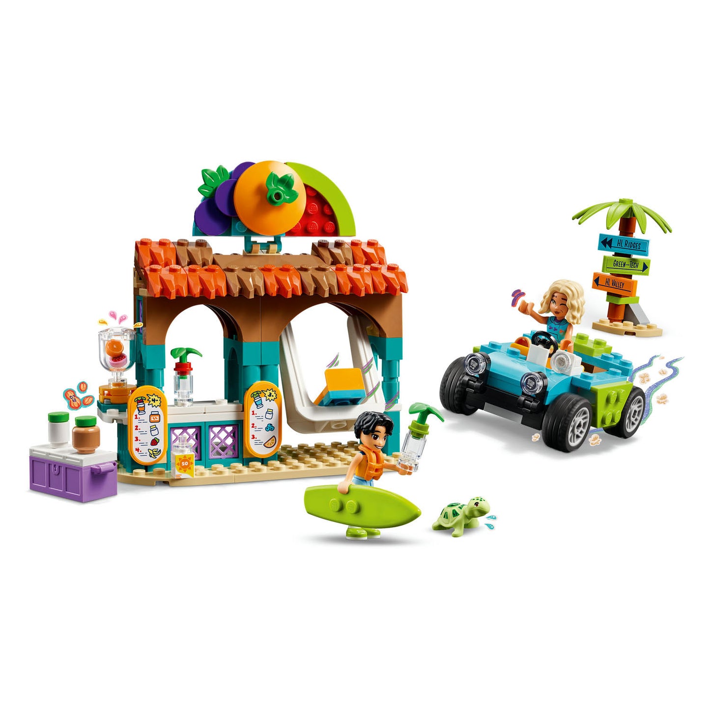 Lego friends - strand smoothiekraam constructiespeelgoed (42625)