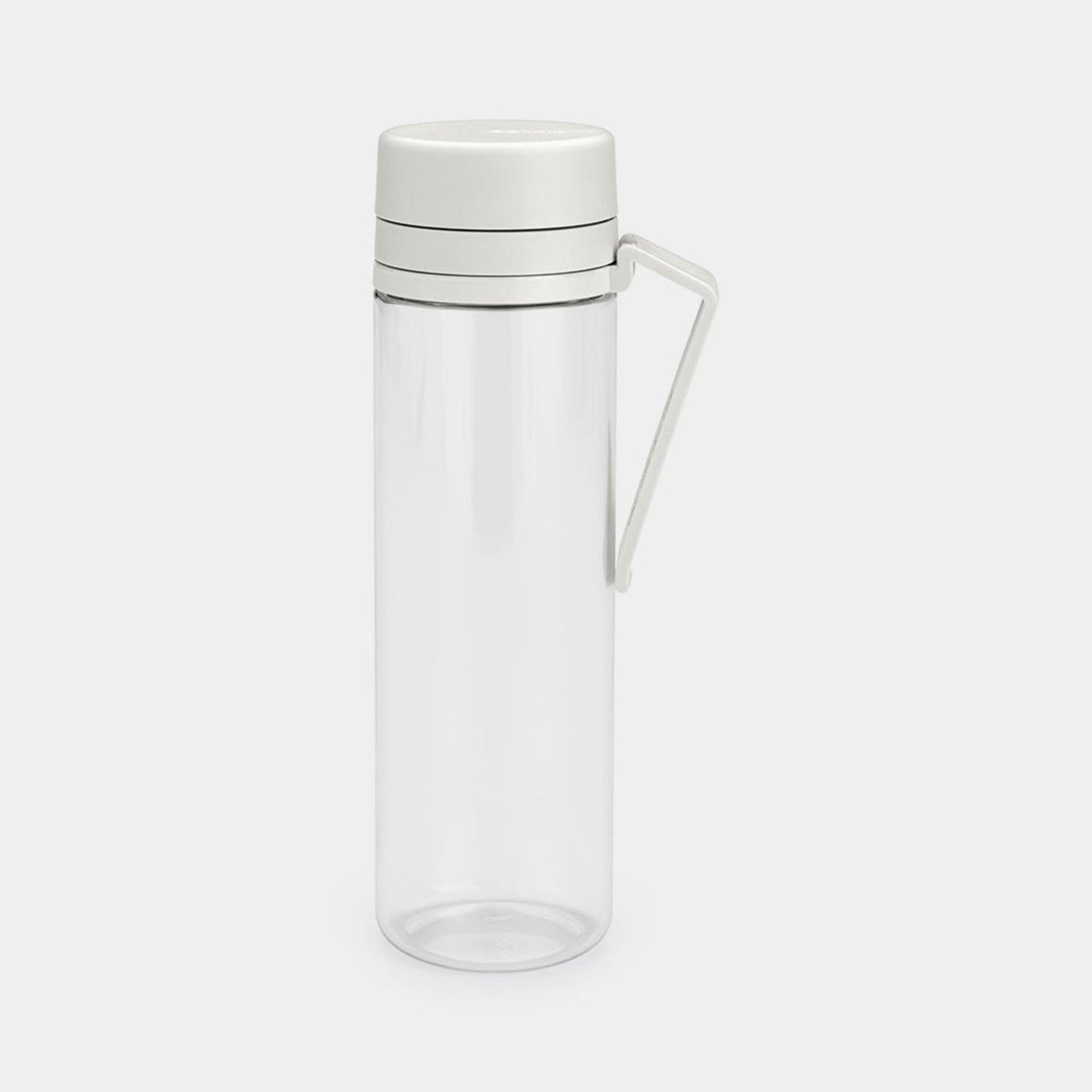 Brabantia make take waterfles met zeef 0,5l light grey