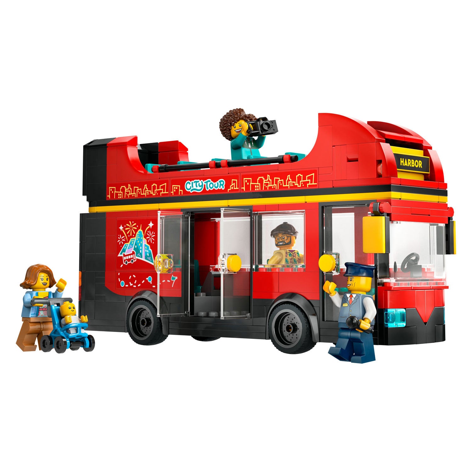 Lego city toeristische rode dubbeldekker - 60407