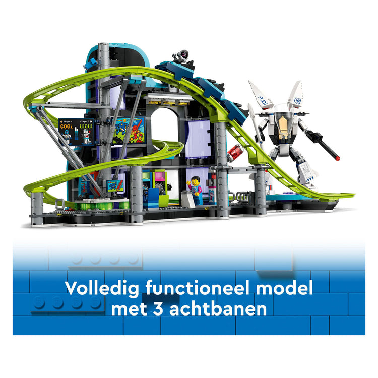 Lego city 60421 achtbaan in robotwereld