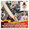 Lego ninjago 71821 cole's reusachtige drakenmecha