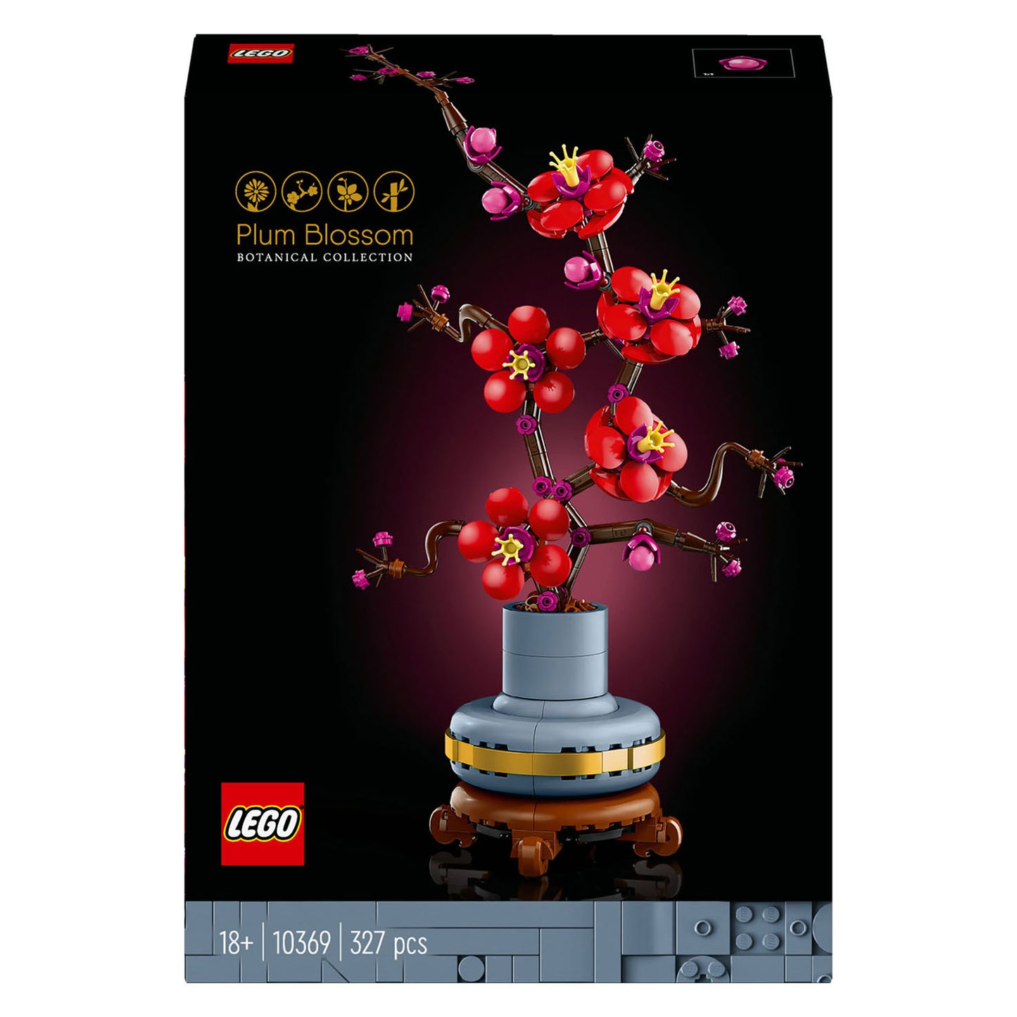 Lego icons japanse abrikoos - botanical collection - 10369