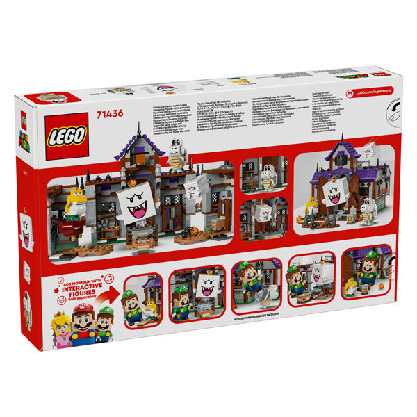 Lego super mario 71436 king boo's spookhuis