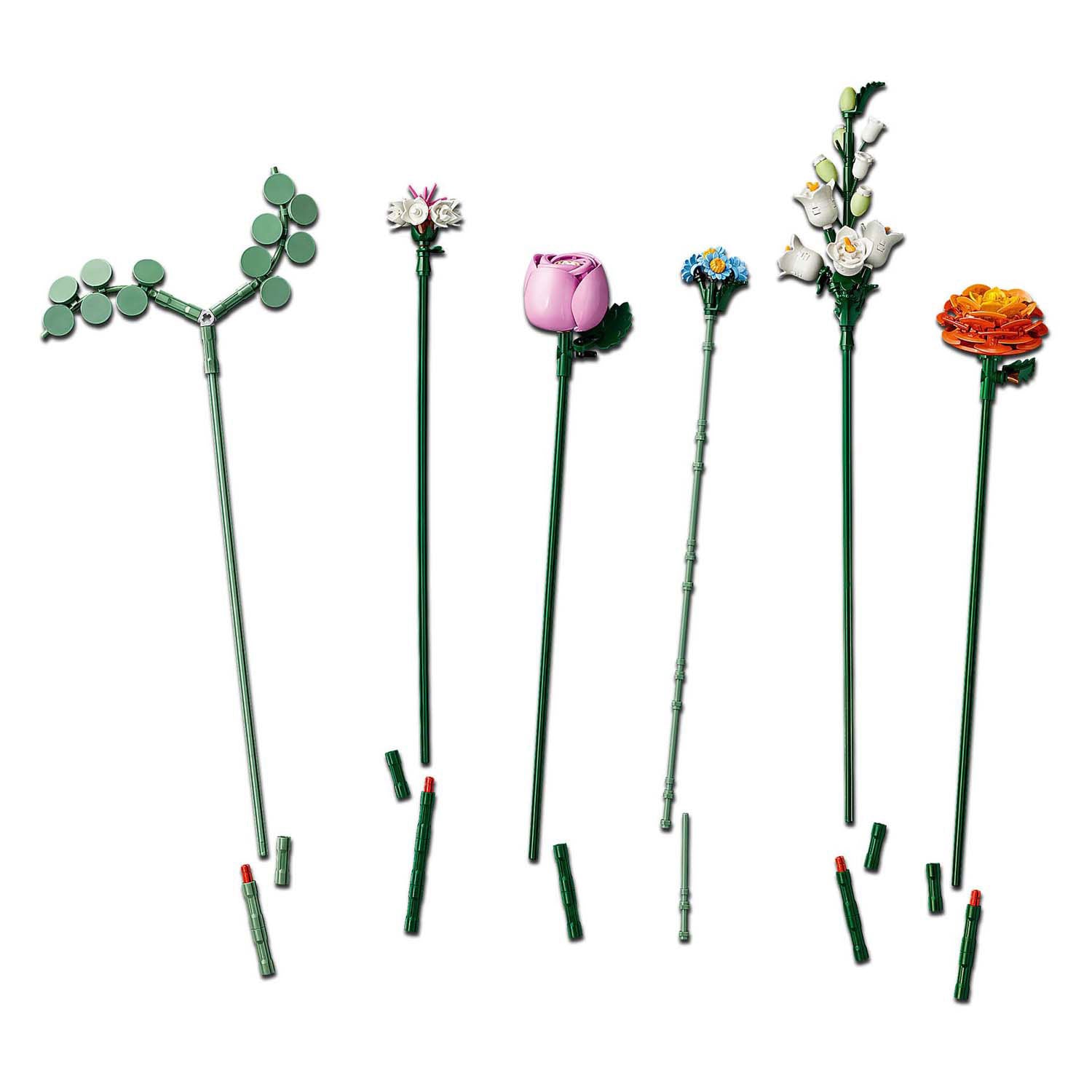 Lego botanicals roze boeket - bloemen decoratie - 10342