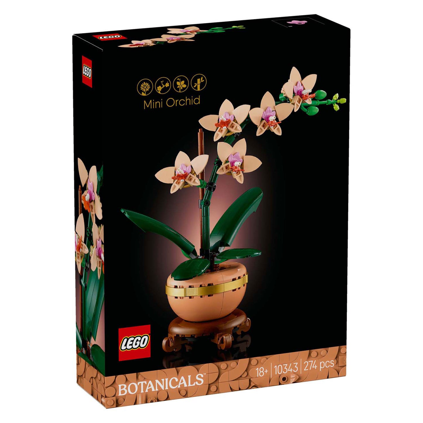 Lego lego botanicals 10343 miniorchidee