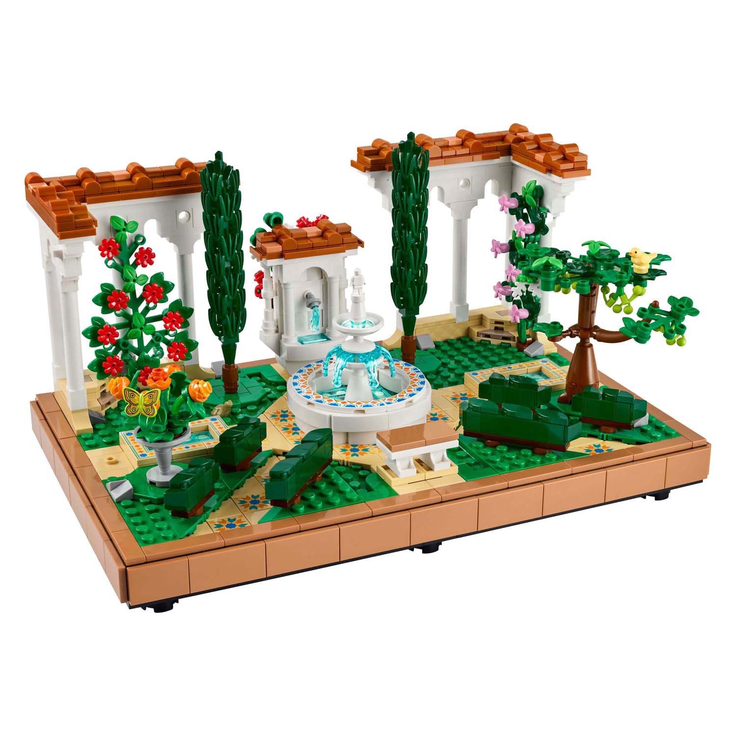 Lego icons tuin met fontein - 10359