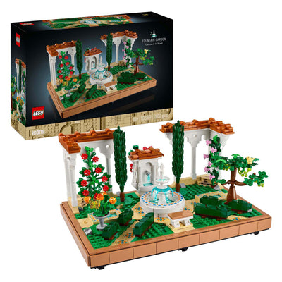 Lego lego icons 10359 tuin met fontein