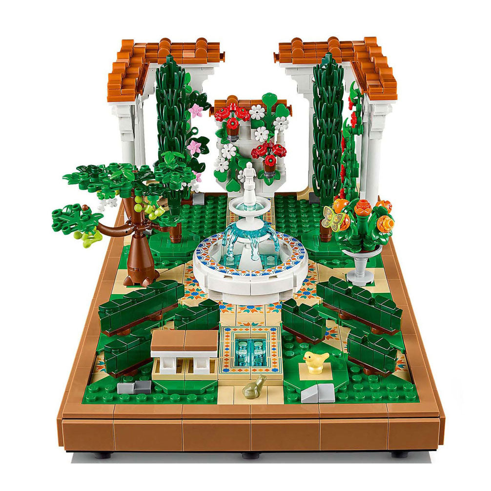 Lego icons tuin met fontein - 10359