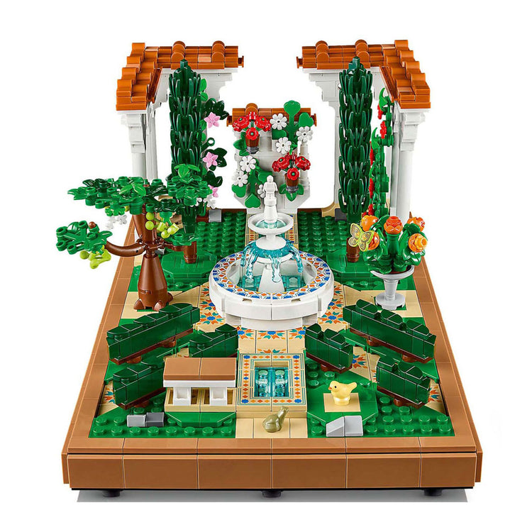 Lego icons tuin met fontein - 10359