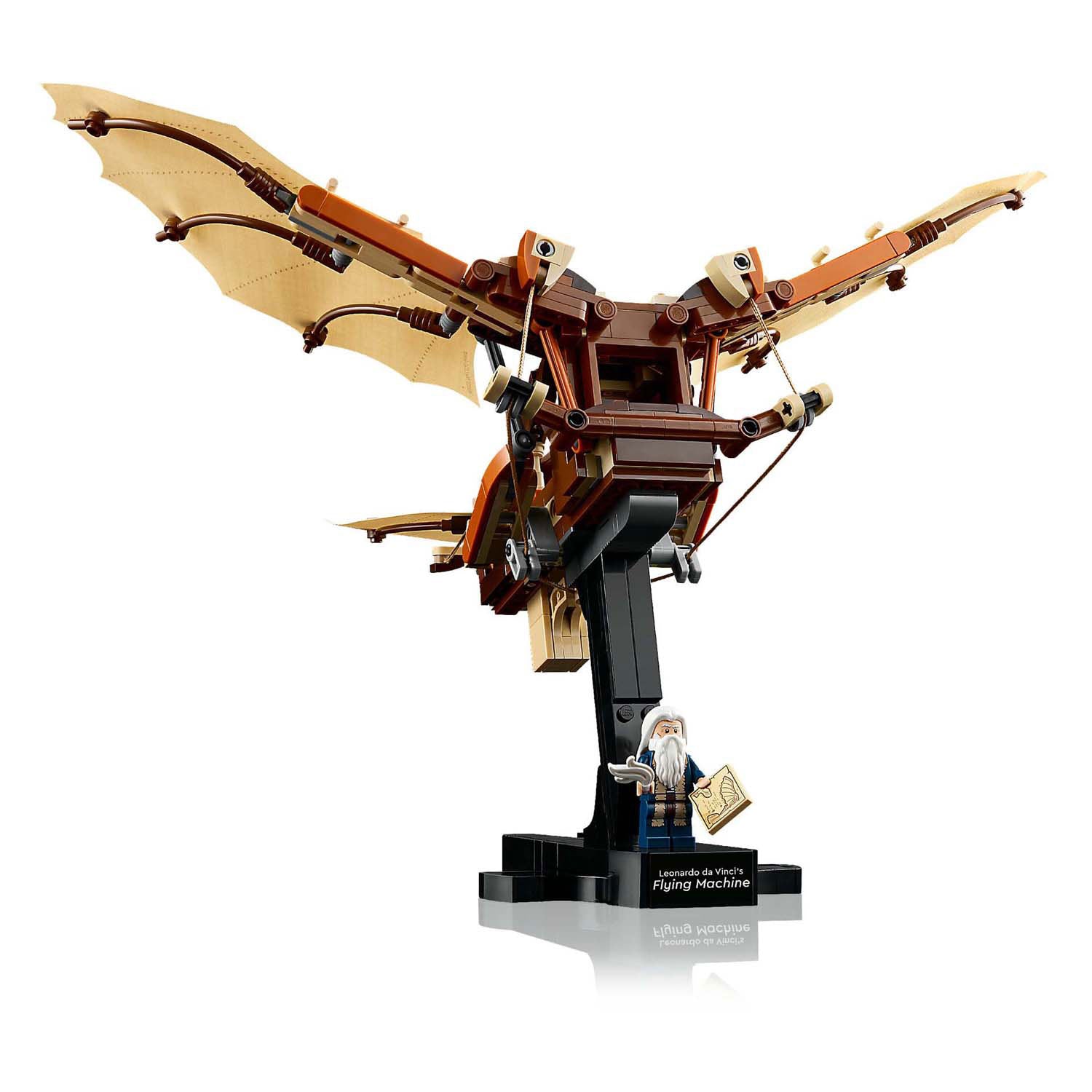 Lego icons de vliegmachine van leonardo da vinci - 10363