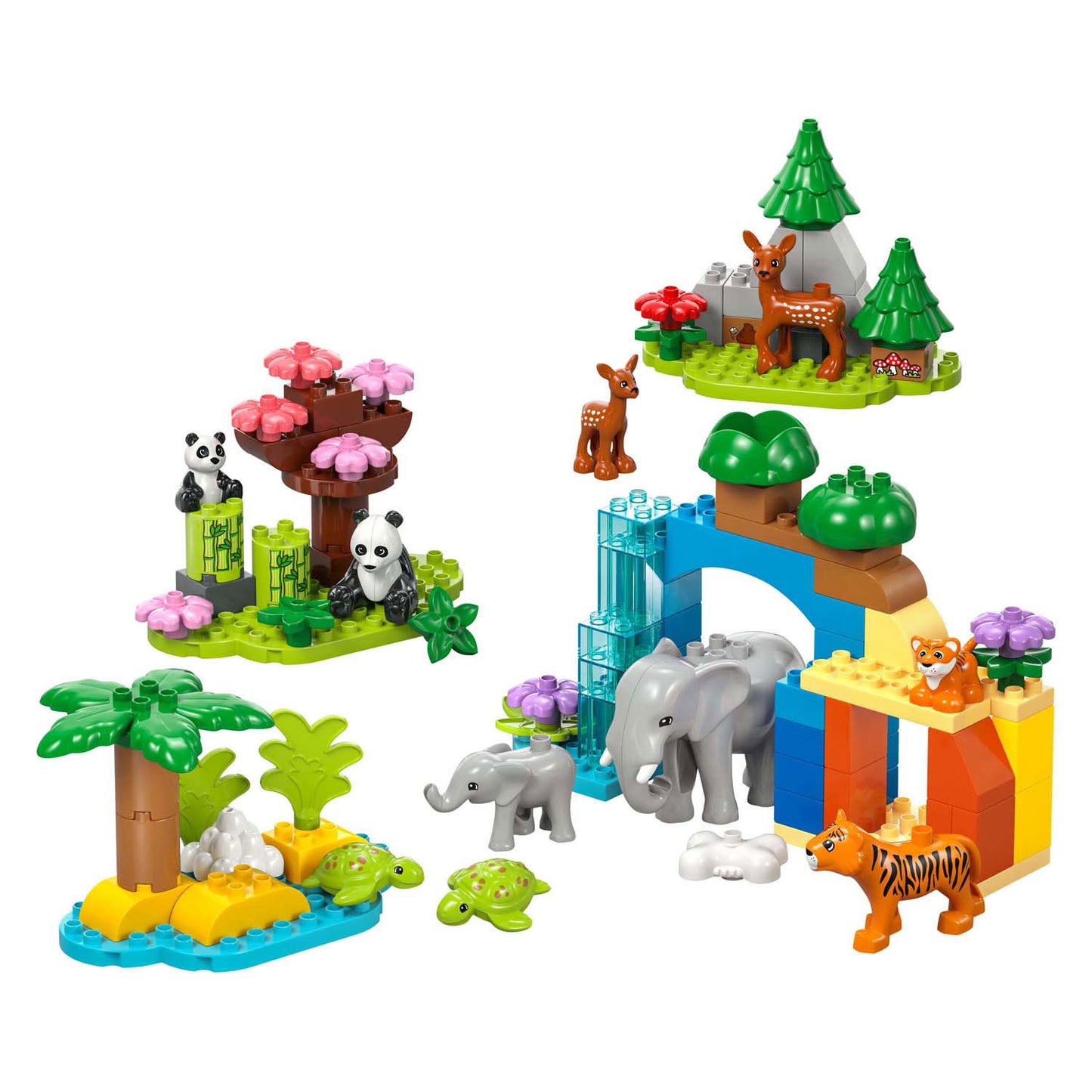 Lego lego duplo town 10446 3-in-1 families van wilde dieren