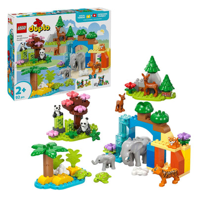 Lego lego duplo town 10446 3-in-1 families van wilde dieren