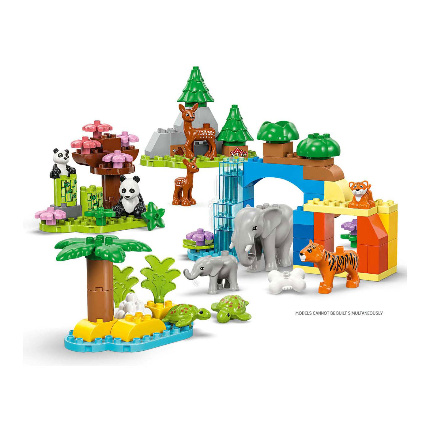 Lego lego duplo town 10446 3-in-1 families van wilde dieren