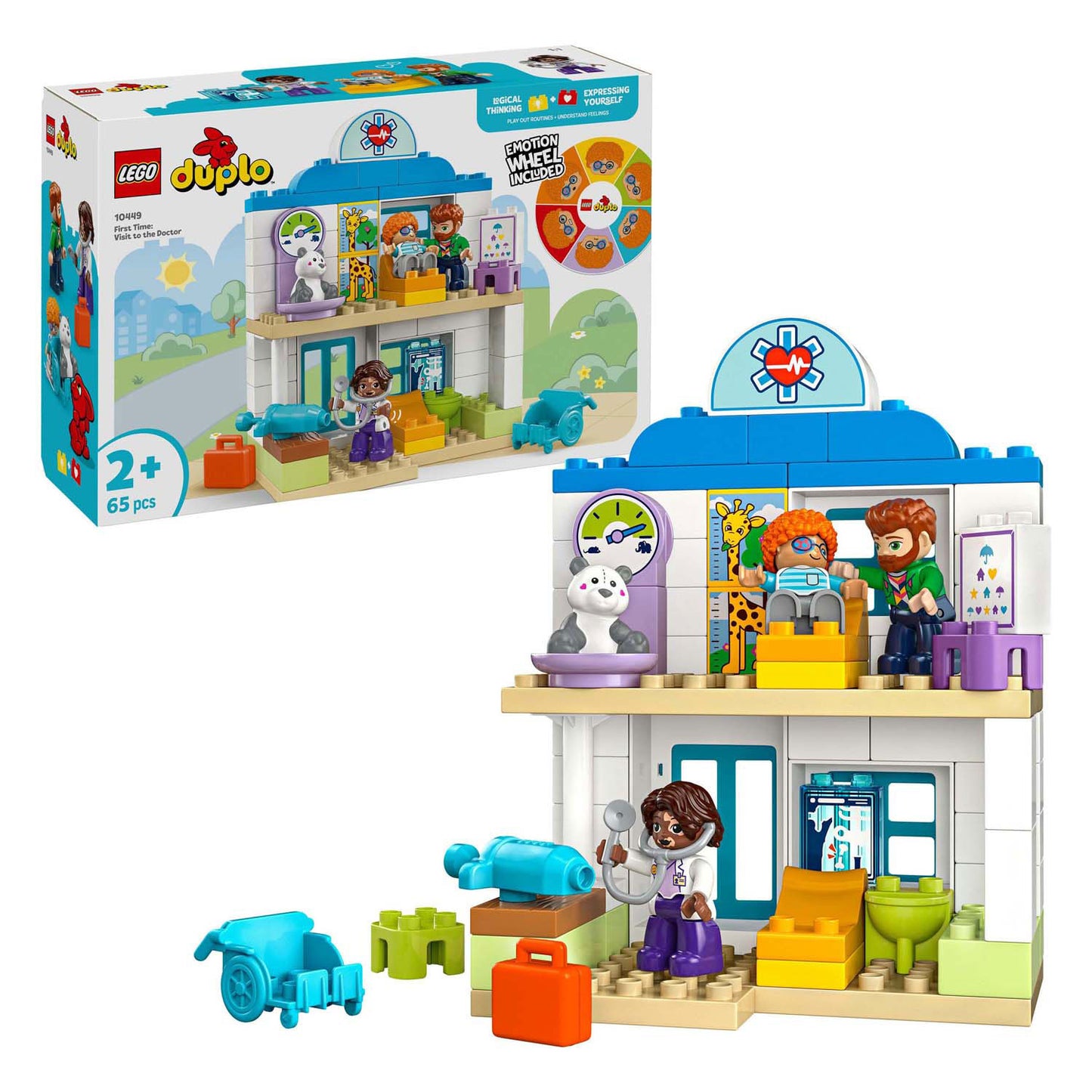 Lego lego duplo town 10449 voor het eerst naar de dokter