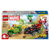 Lego lego spidey 11198 spin en electro achtervolging met dinosaurusvoertuigen