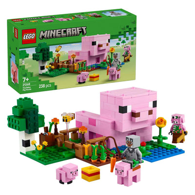 Lego lego minecraft 21268 het huis van het biggetje