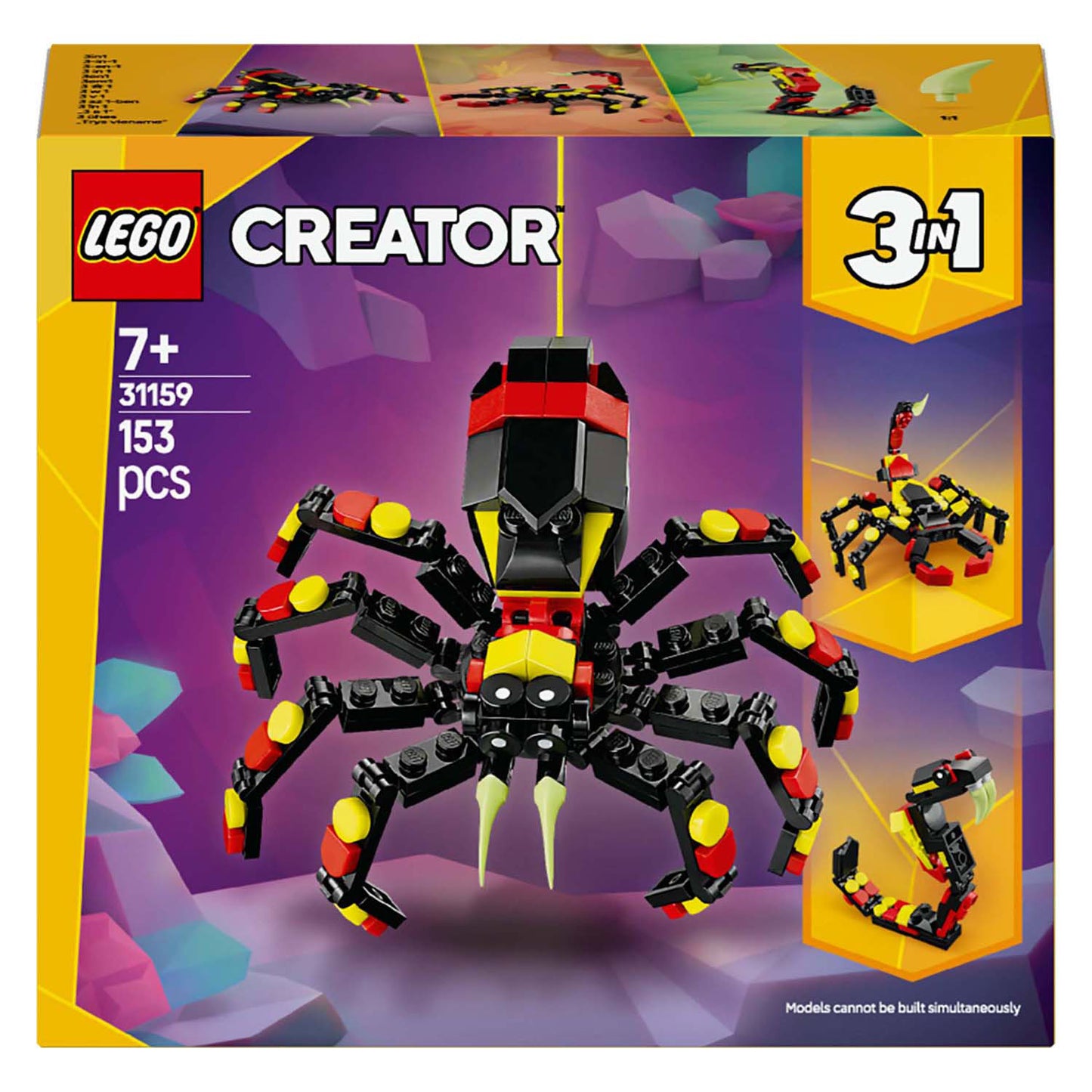 Lego lego creator 31159 wilde dieren: spannende spin