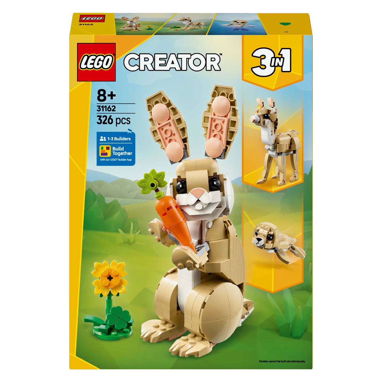 Lego lego creator 31162 lief konijn