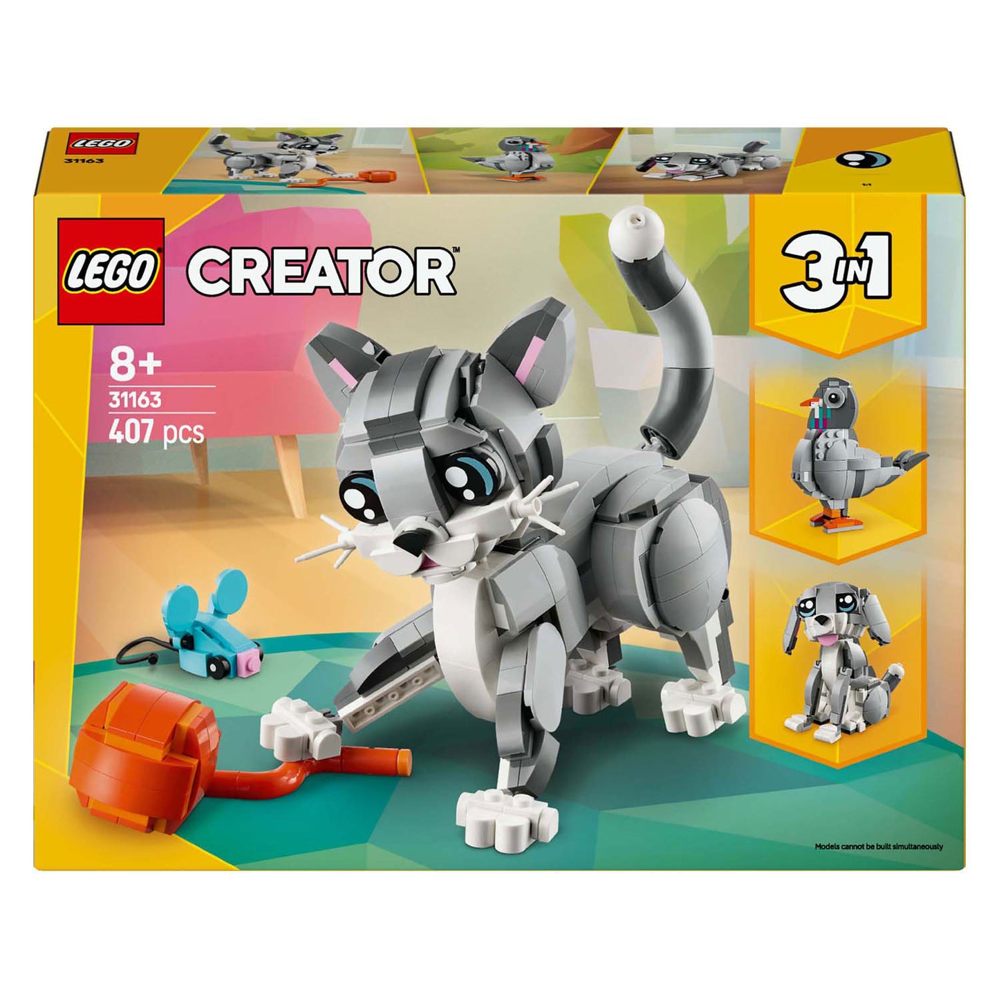 Lego lego creator 31163 speelse kat