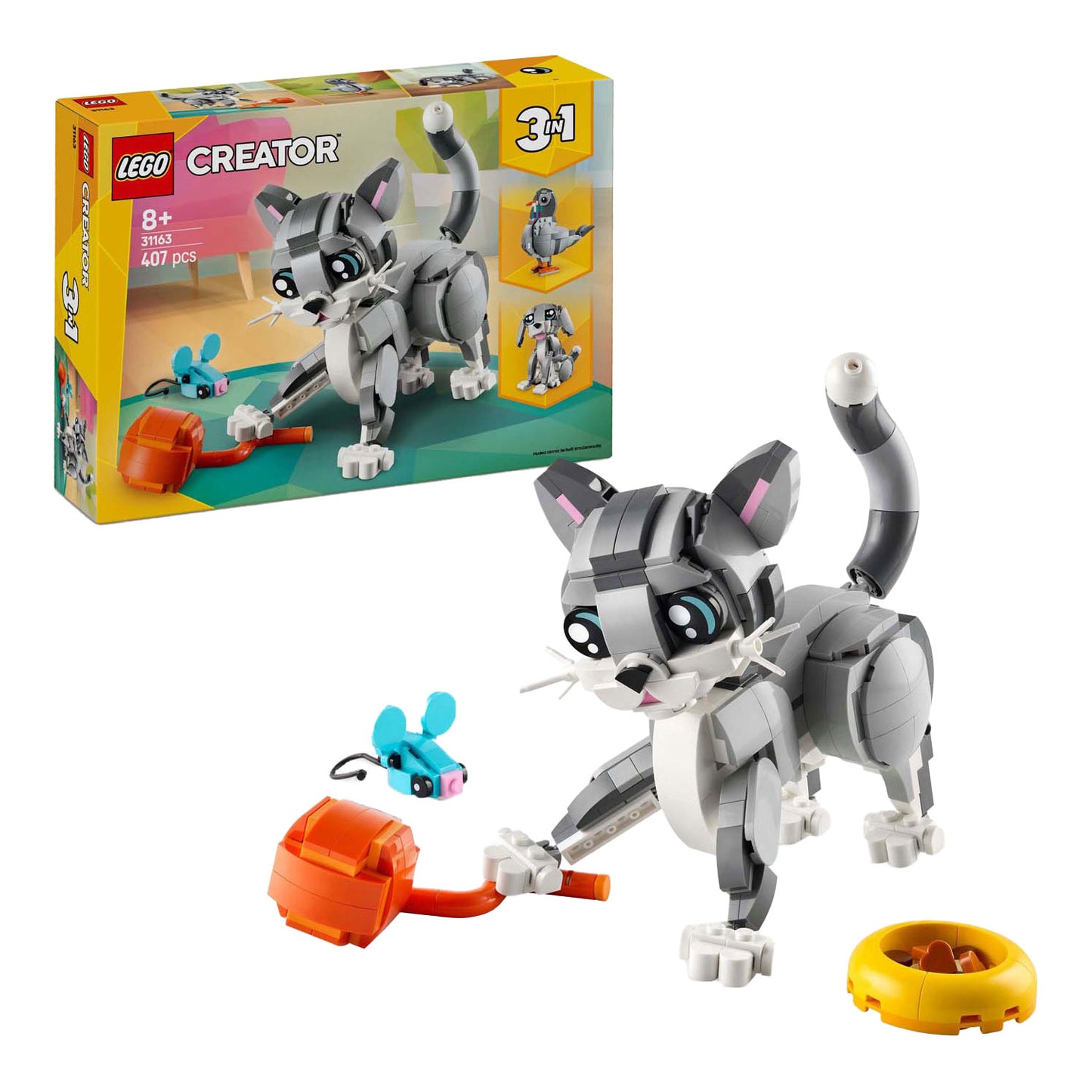 Lego lego creator 31163 speelse kat