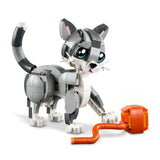 Lego creator 3in1 speelse kat, hond en duif speelgoed voor meisjes en jongens 8 jaar vanaf 31163 - afbeelding 10