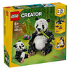 Lego lego creator 31165 wilde dieren: pandafamilie