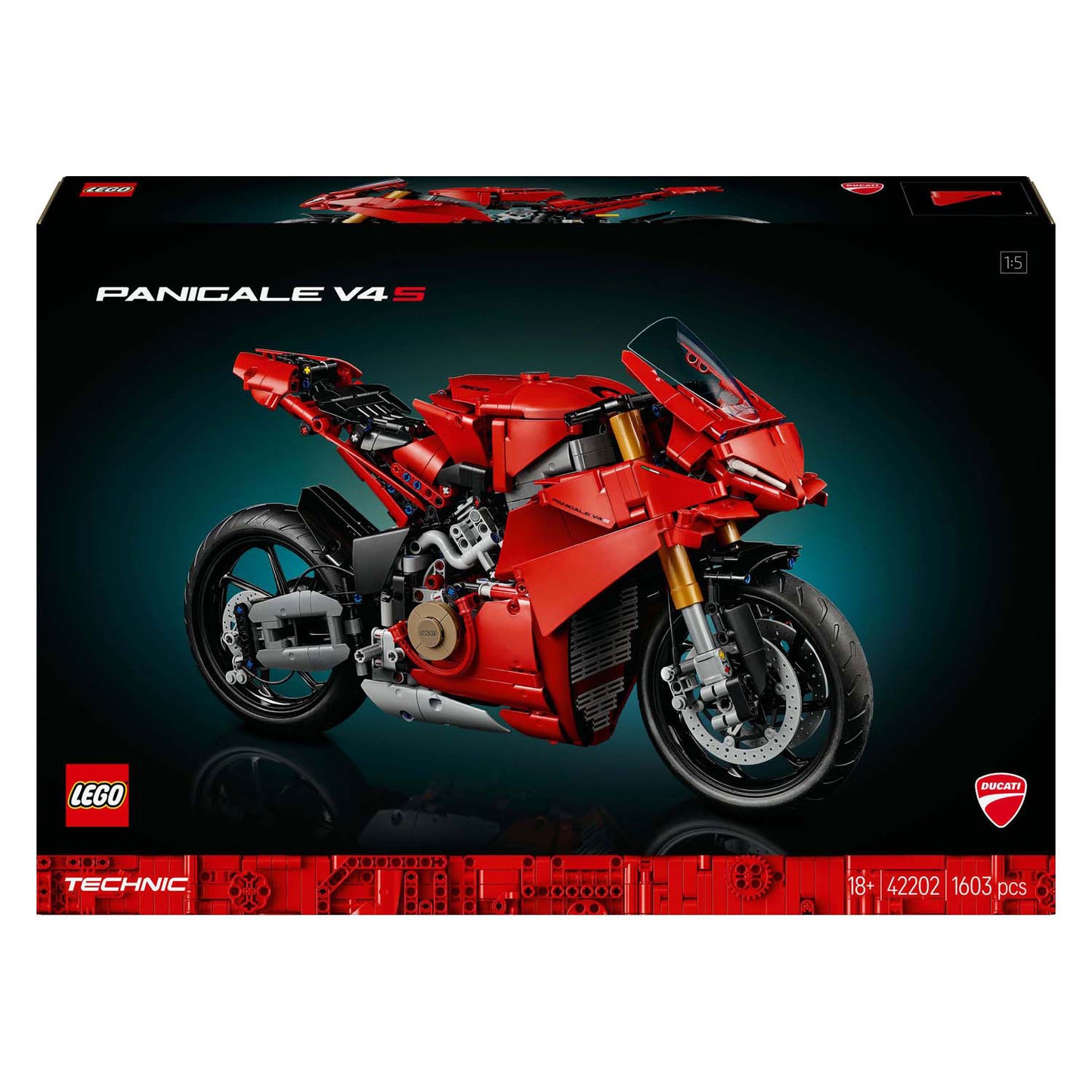 Lego lego technic 42202 panigale v4 s motor