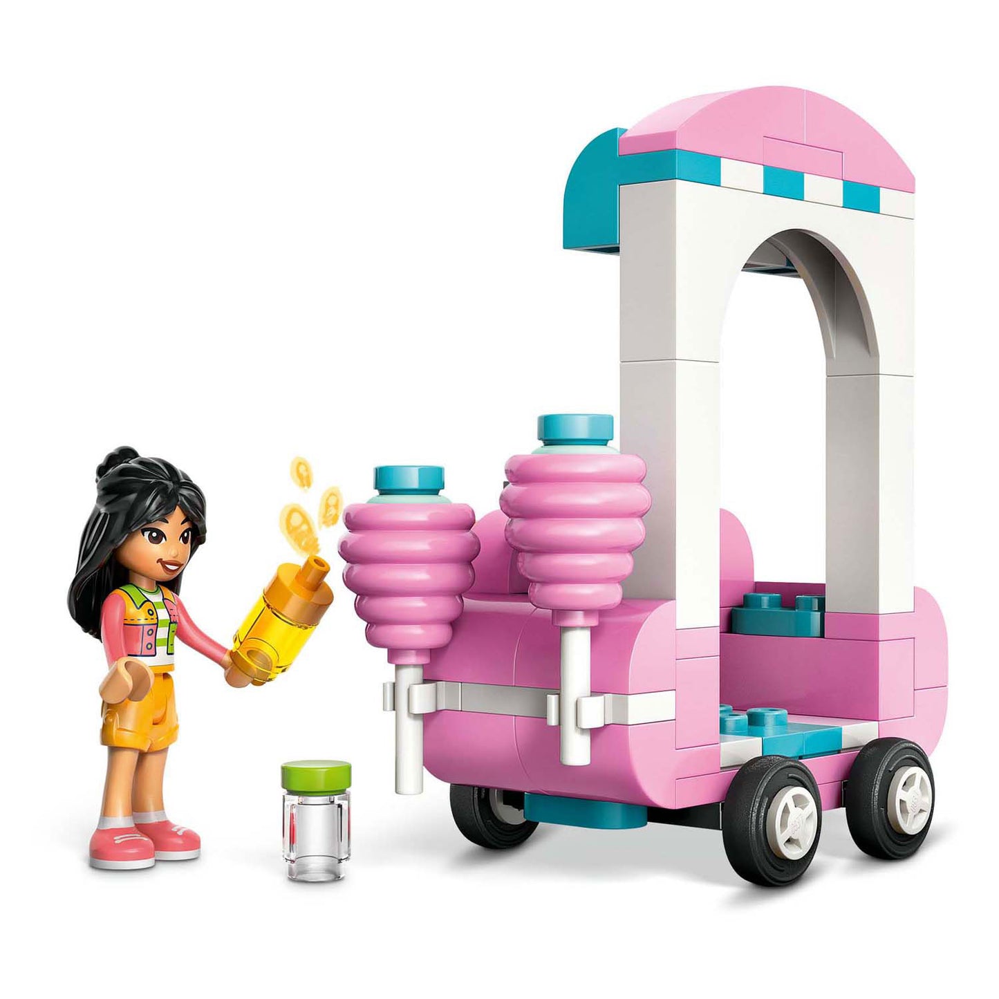 Lego lego friends 42643 suikerspinkraam en scooter