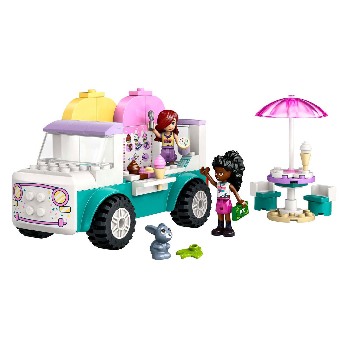 Lego lego friends 42644 heartlake city ijscotruck