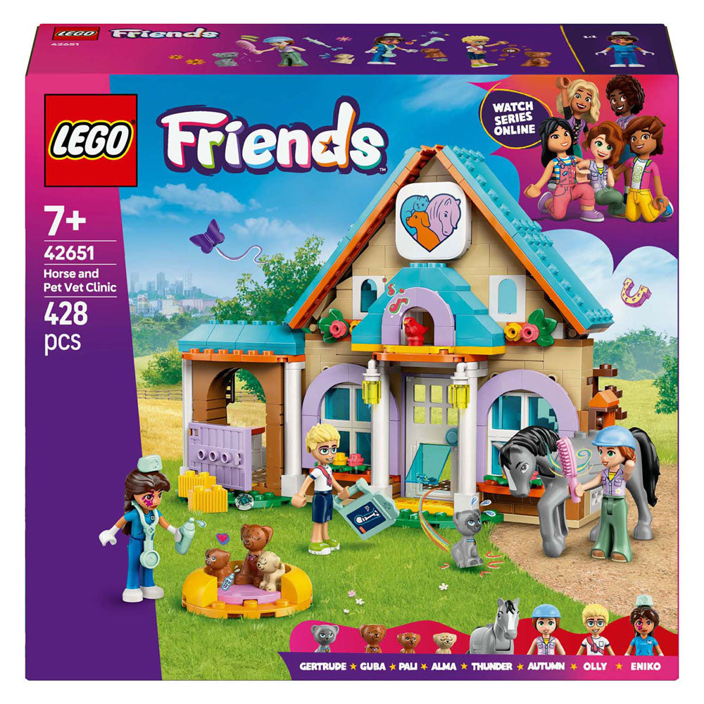 Lego lego friends 42651 dierenkliniek voor paarden en huisdieren