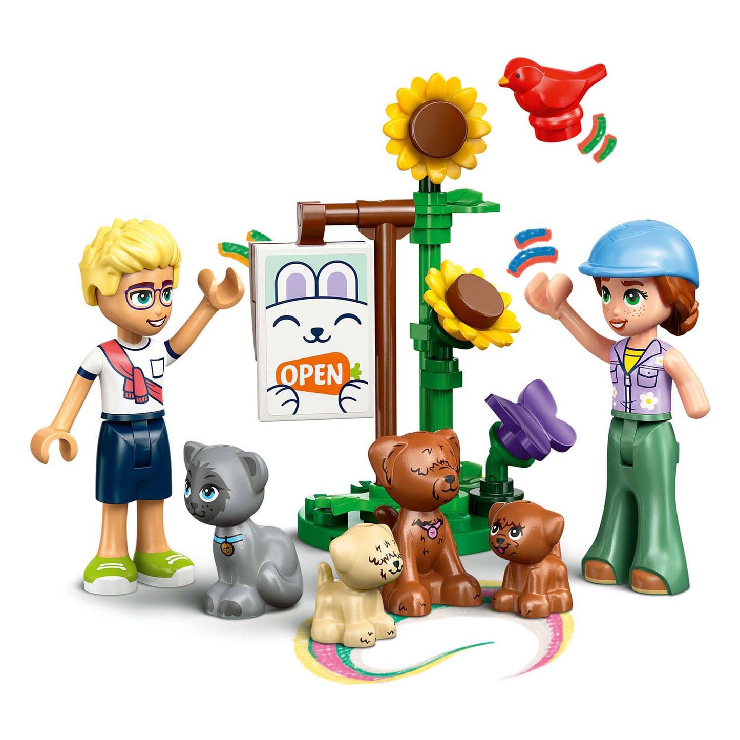 Lego lego friends 42651 dierenkliniek voor paarden en huisdieren