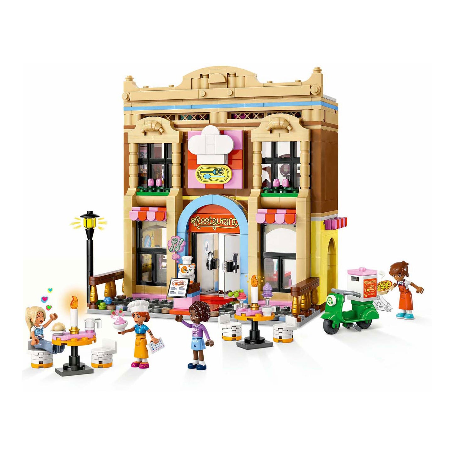 Lego lego friends 42655 restaurant en kookschool