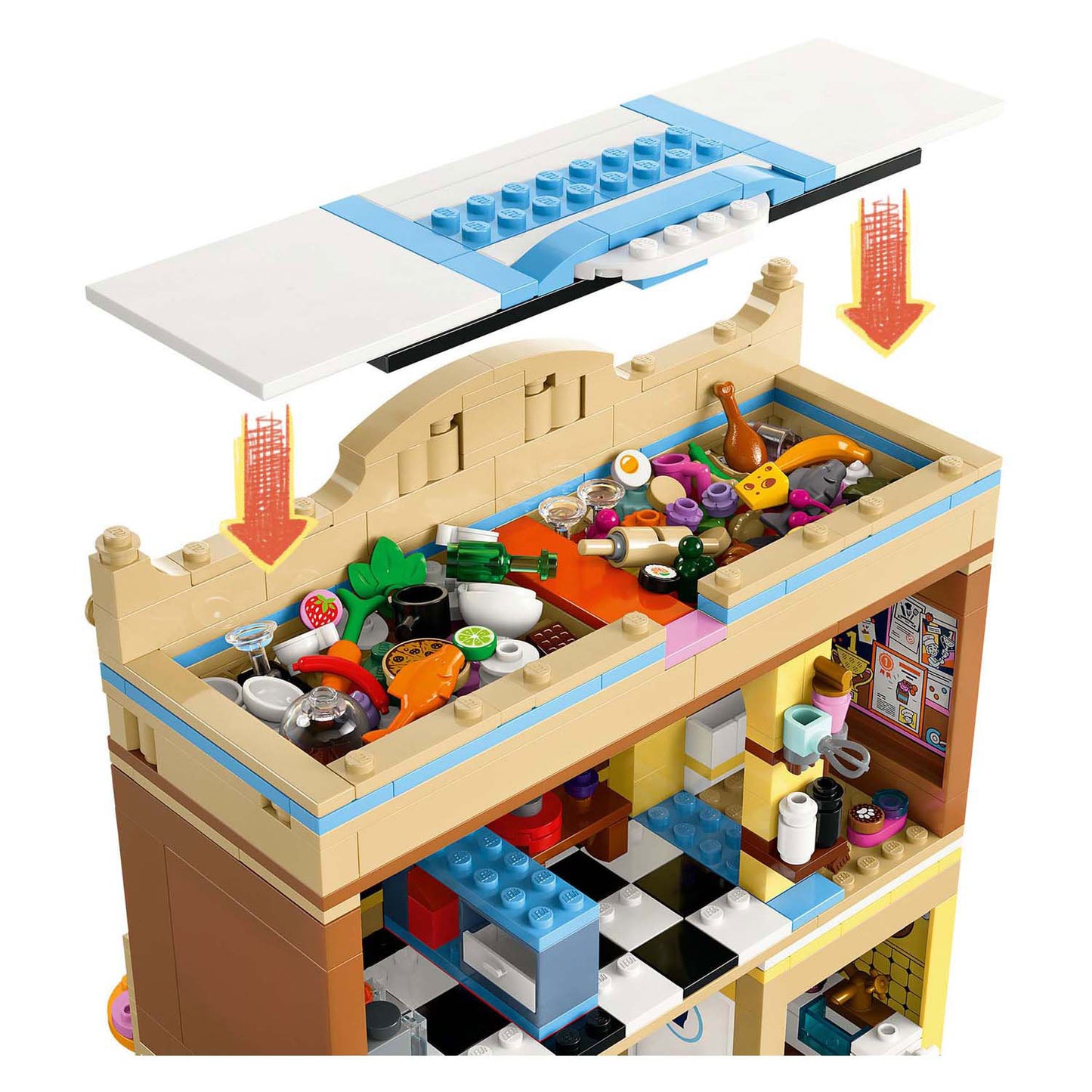 Lego lego friends 42655 restaurant en kookschool