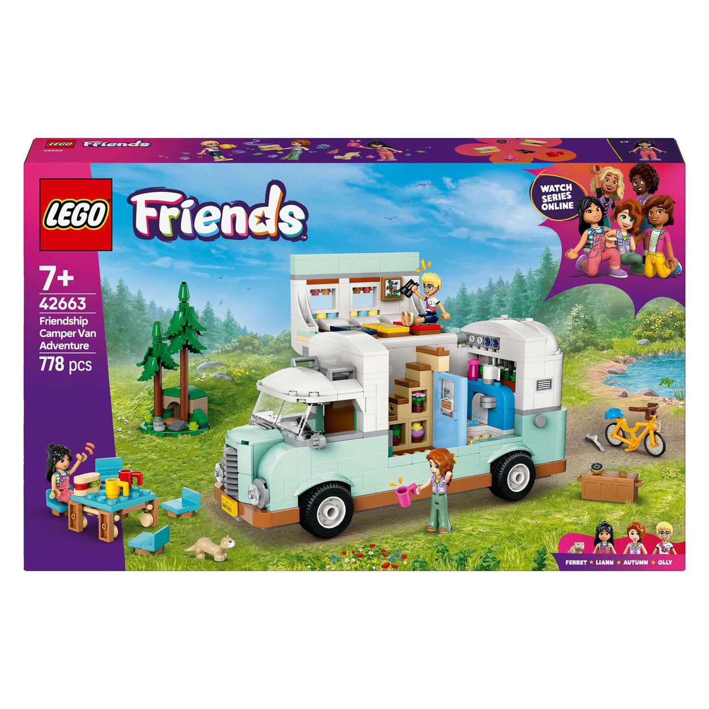 Lego lego friends 42663 camperavontuur met vrienden