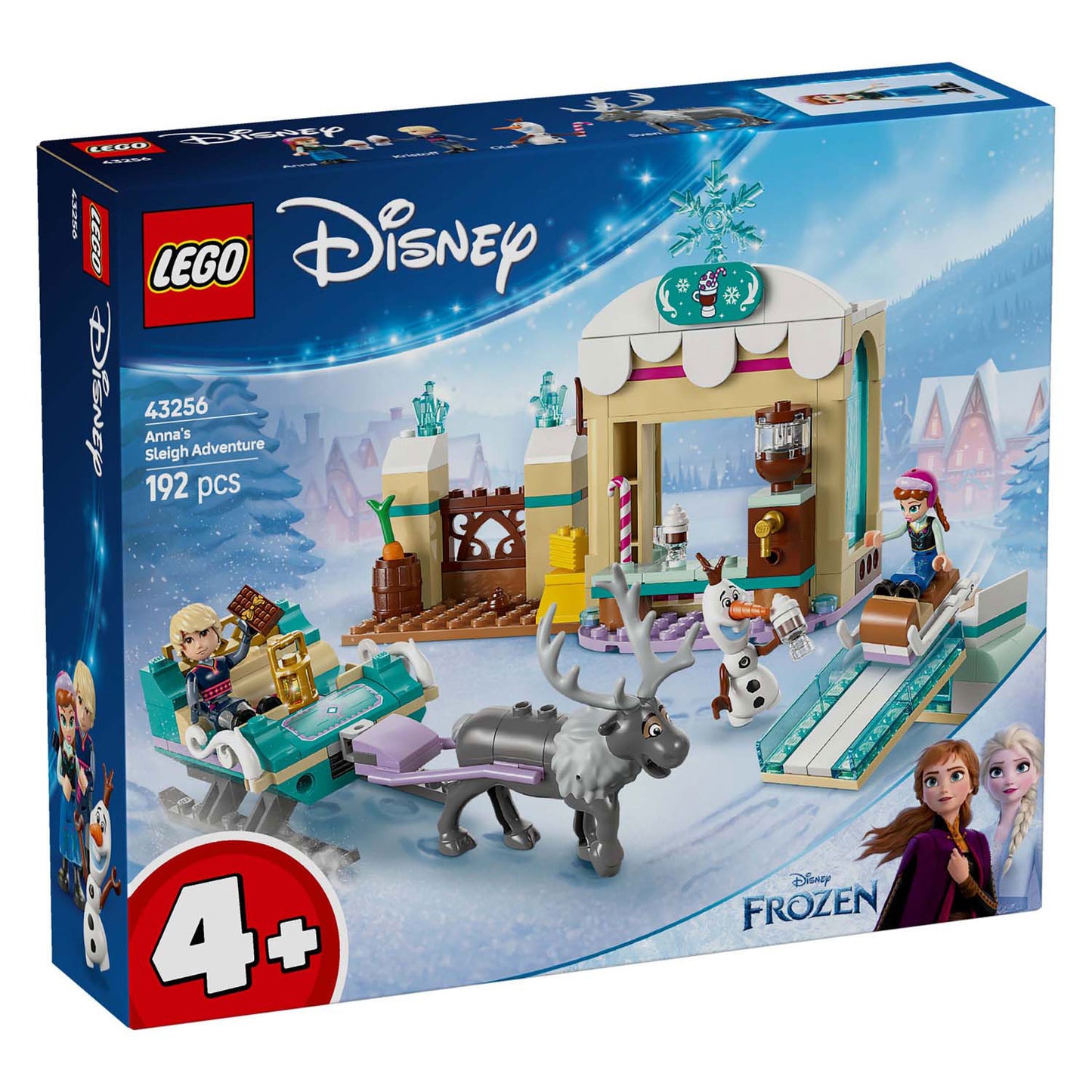 Lego disney princess 43256 anna's slee-avontuur