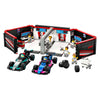 Lego lego city 60444 f1 garage met mercedes-amg en alpine auto's