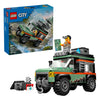 Lego lego city 60447 4x4 terreinwagen voor in de bergen