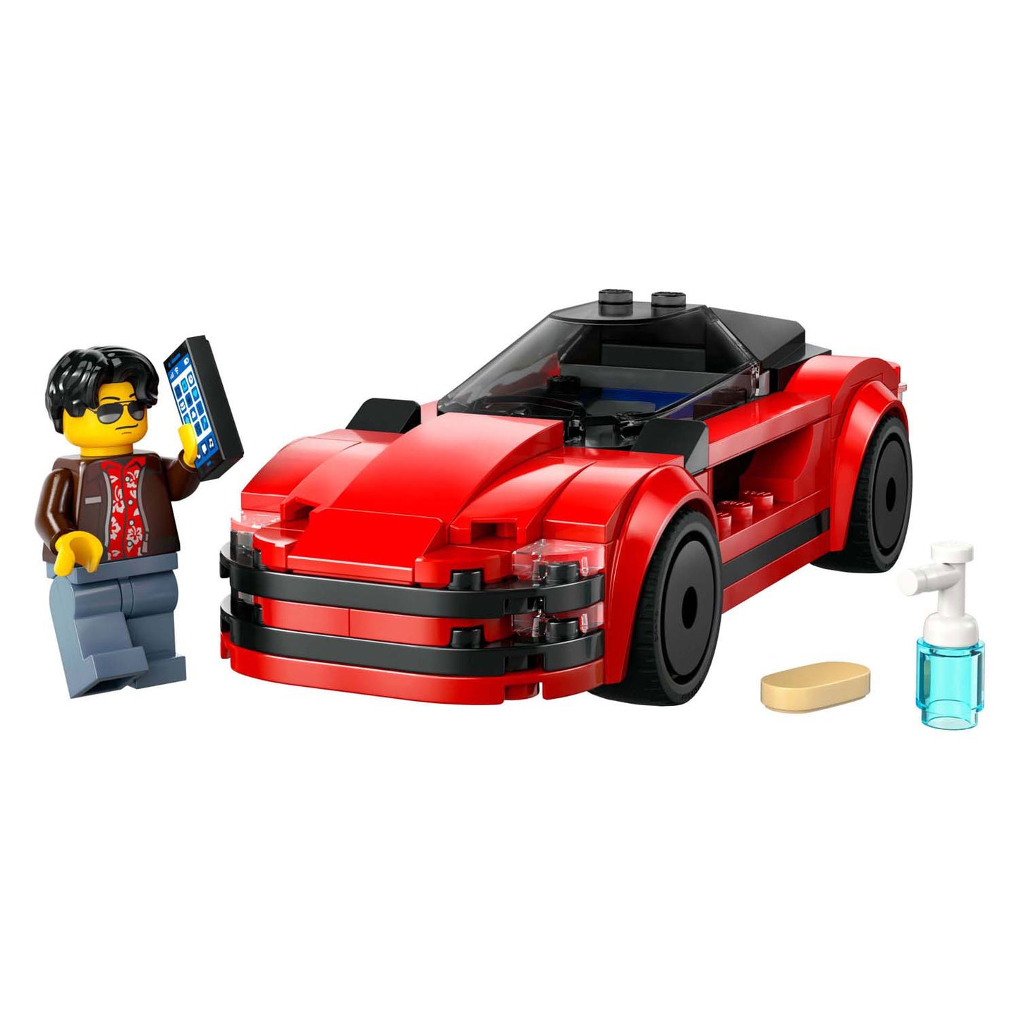 Lego lego city 60448 rode sportwagen