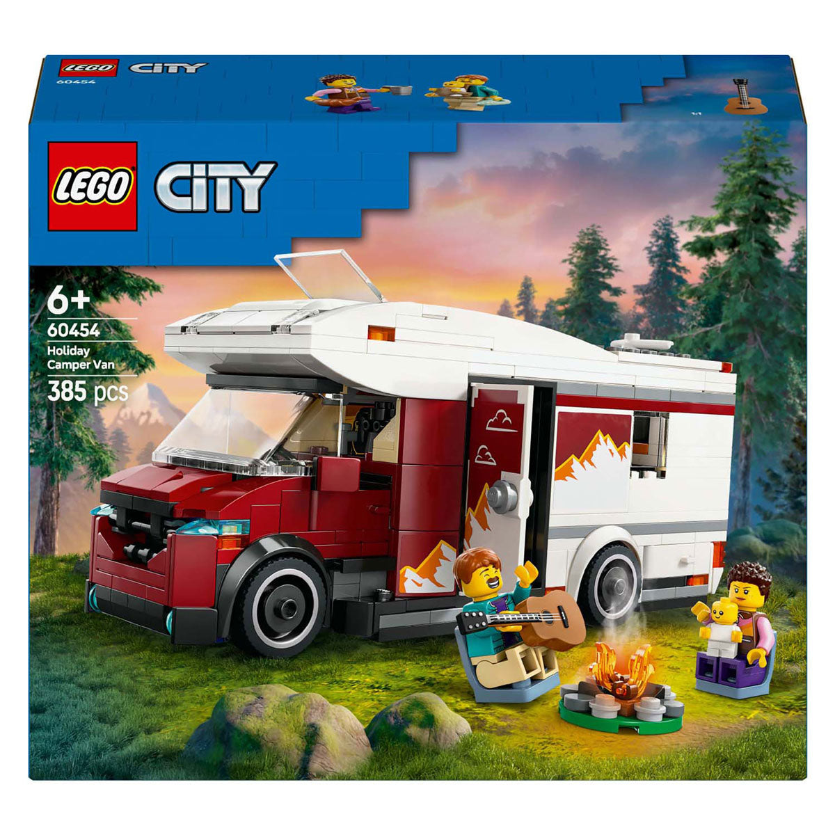 Lego city avontuurlijke camper voertuigset - 60454