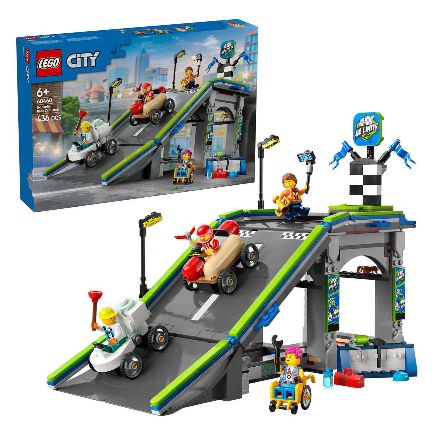 Lego lego city 60460 snelle schans voor raceauto's