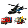 Lego lego city 60462 helikopter, brandweerauto en onderzeeer remix