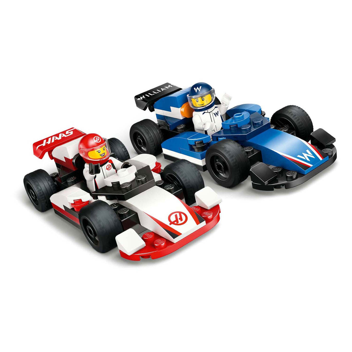 Lego lego city 60464 f1 williams racing en haas f1 racewagens