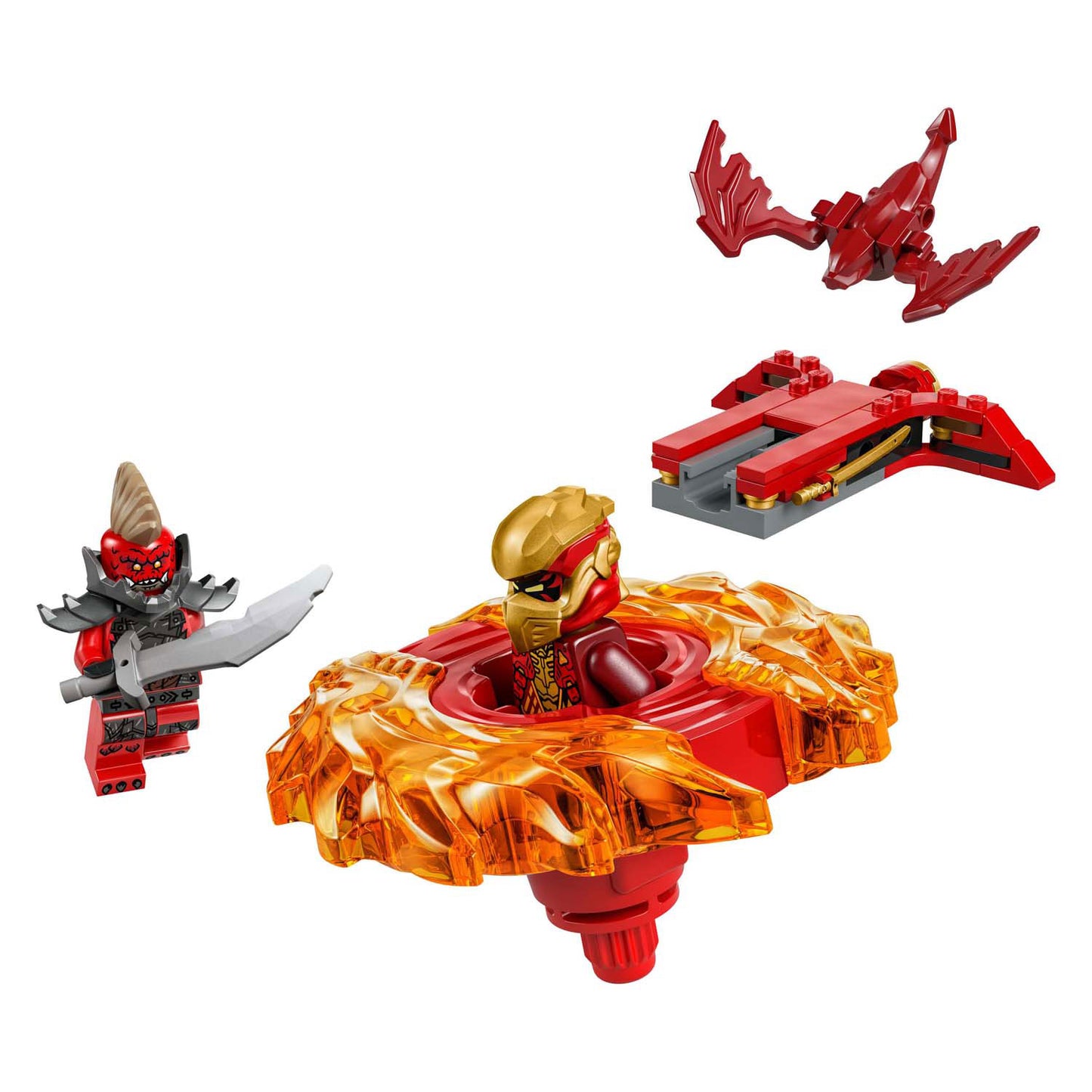 Lego lego ninjago 71823 kai's spinjitzu drakenspinner