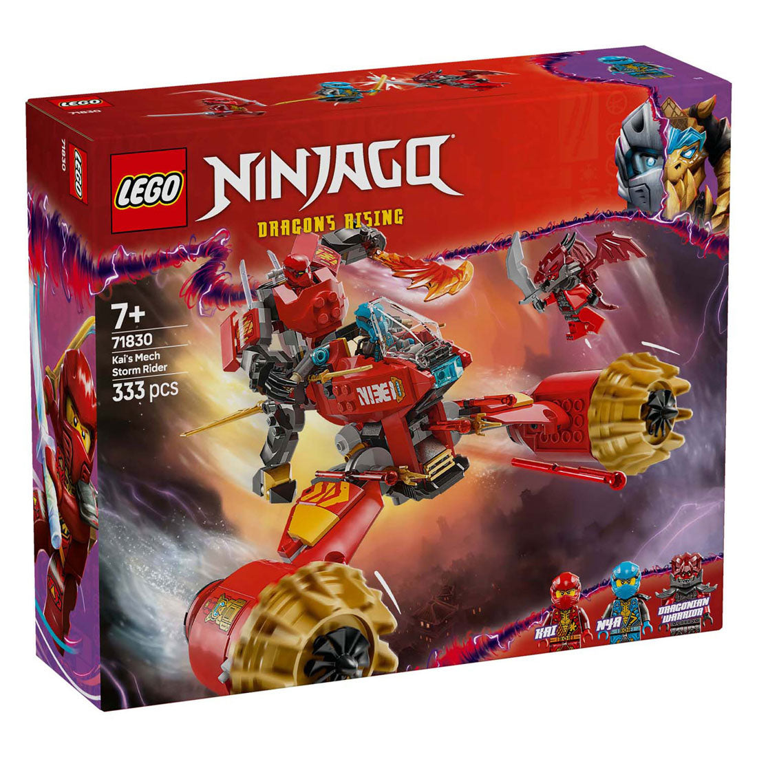 Lego lego ninjago 71830 kai's mechastormvoertuig