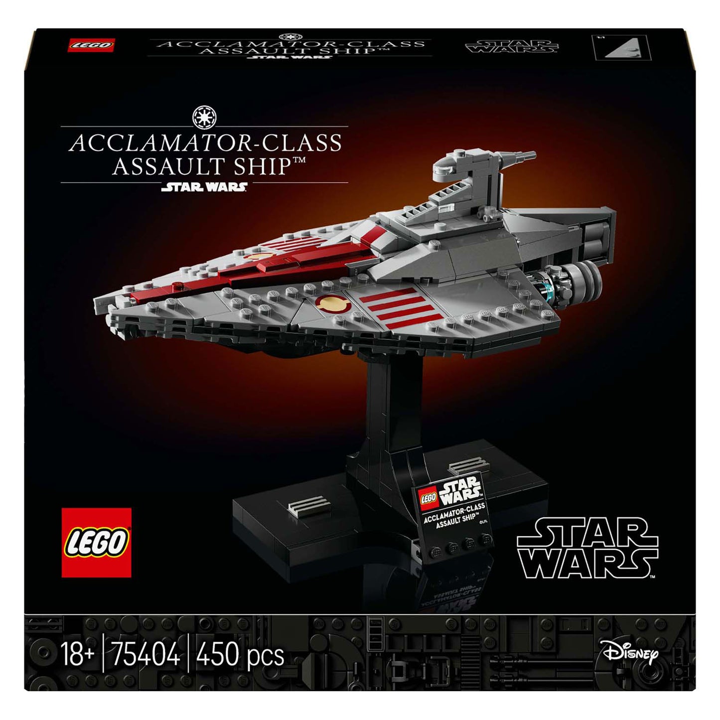 Lego lego star wars 75404 acclamator-class assault ship