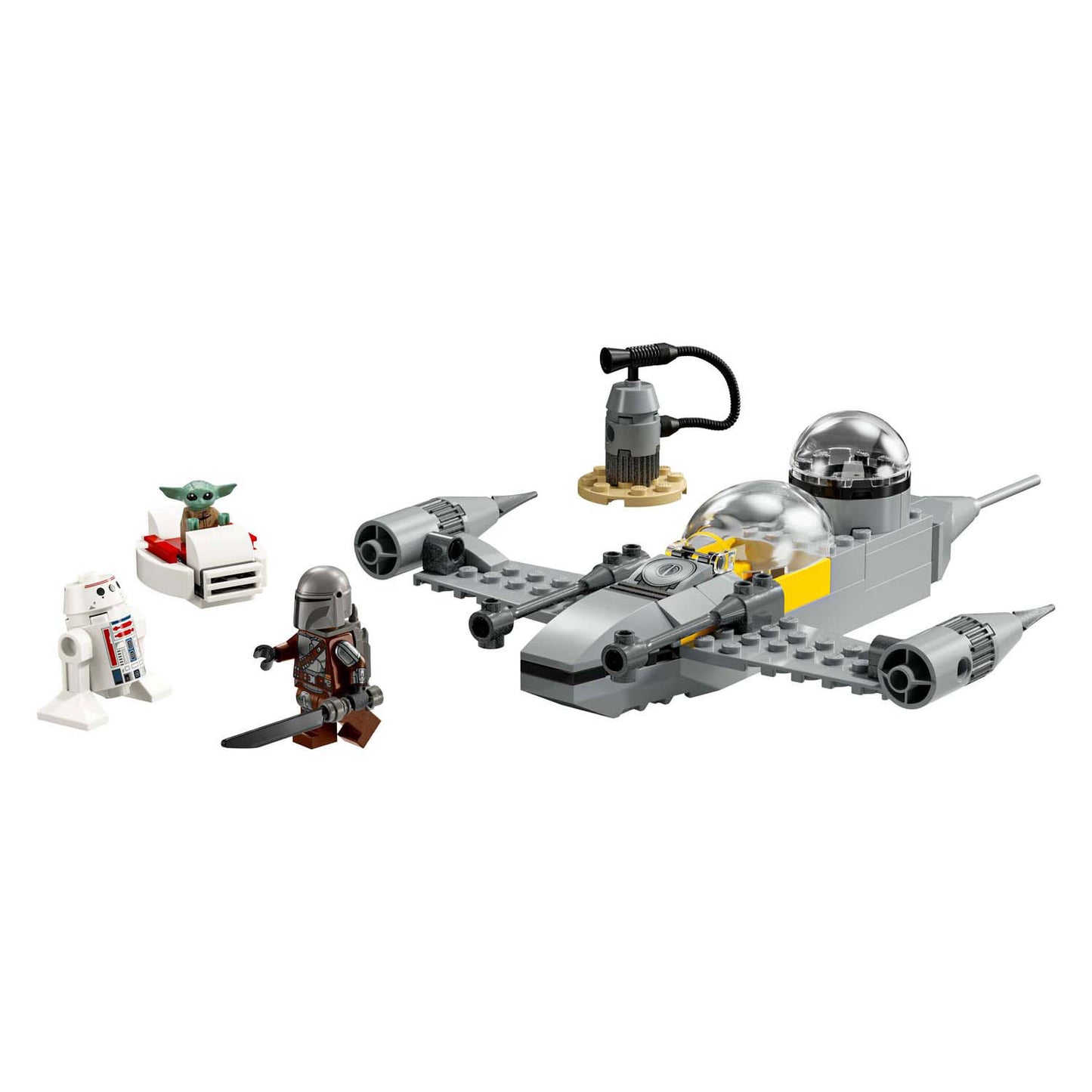 Lego lego star wars 75410 mando en grogu's n-1 starfighter