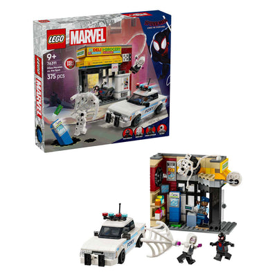 Lego lego super heroes 76311 spider-verse: miles morales vs. de spot