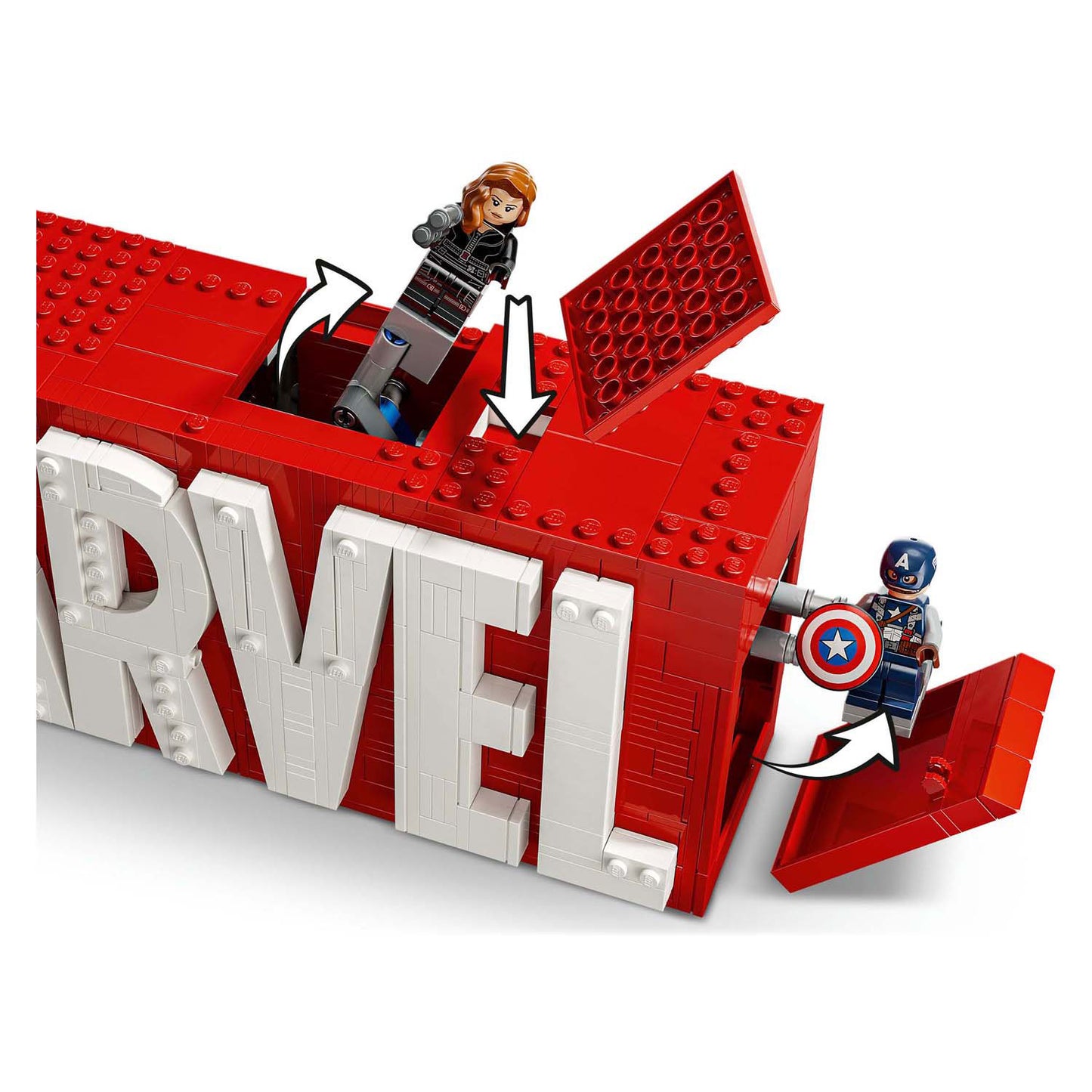 Lego lego super heroes 76313 logo en minifiguren