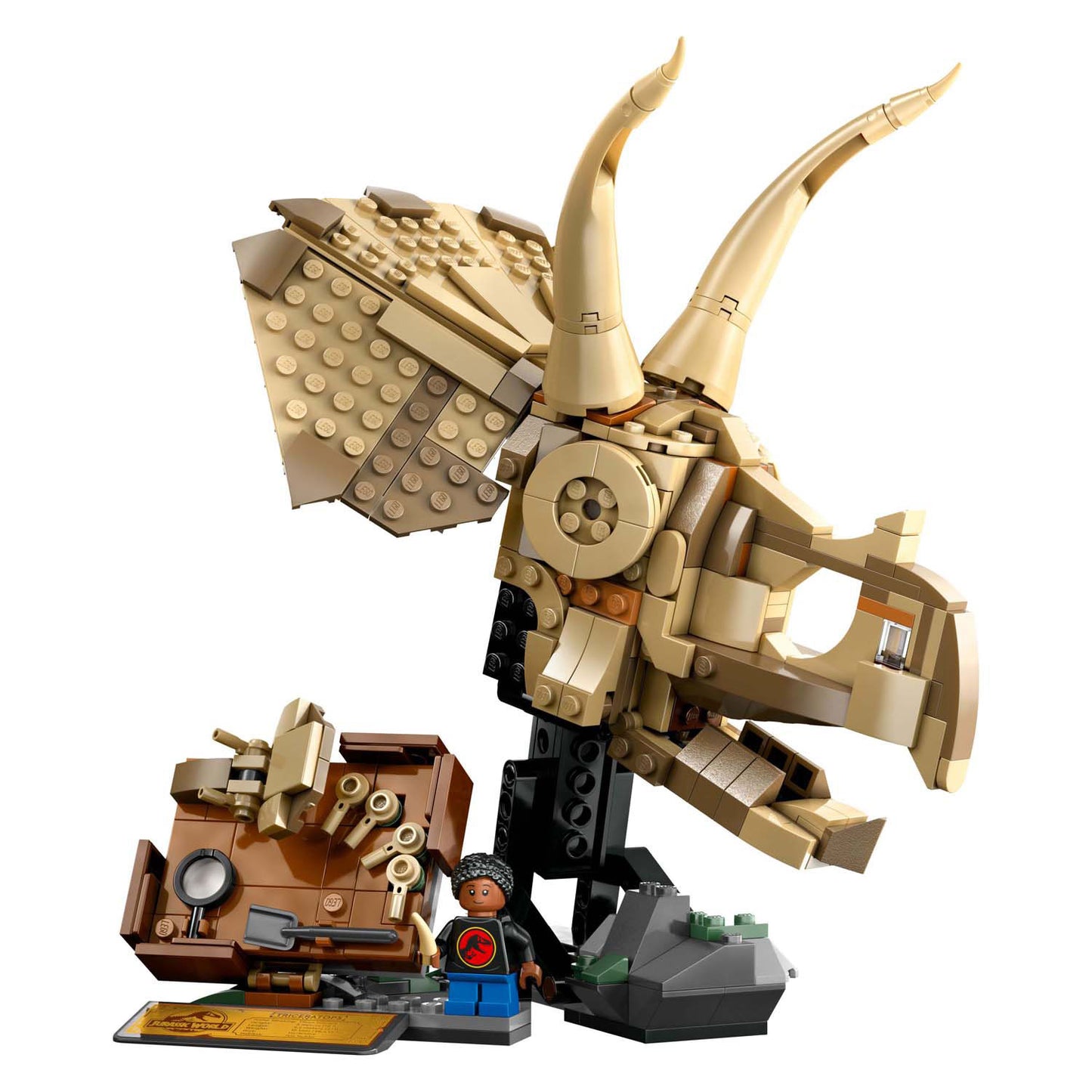 Lego lego jurassic world 76969 dinosaurusfossielen: triceratops schedel